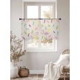 thumbnail image 3 of Bunny Easter Sheer Curtains 45 Inch Length 2 Panels for Living Room, Spring Rabbits Vintage Rustic Voile Kitchen Curtain Set, Luxury Privacy Drapes Window Treatment for Bedroom, 3 of 7