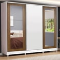thumbnail image 2 of Ropero Closet Madesa 3 Puertas 2 Espejos con Pies BM 01, 2 of 5