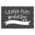 thumbnail image 4 of Personalized Planet 27x18 Grand Pups Spoiled Here Doormat with Custom Personalization Printed on Gray Rectangular 1/4” Thick Non Slip Mat for Kitchen Hallway Deck or Porch, 4 of 6