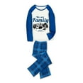 thumbnail image 6 of Ihaphap 2025 We Are Family Bears Plus Size Blue Family Christmas Matching Pajamas Set, 4XL-Men, 6 of 6
