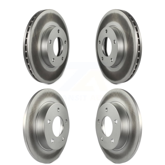 Genius Front Rear Coated Disc Brake Rotors Kit for Car Mazda 3 Sport KG-100965