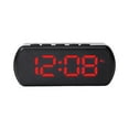 thumbnail image 2 of Methold Reloj despertador inteligente LED Digital con temporizador de gimnasio para entusiastas de la aptitud reloj UP/cronómetro magnético Electrónica rojo, 2 of 6