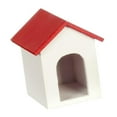 thumbnail image 3 of 2 Uds Perrera de en Miniatura para Perros 1/12 Casa de Modelo de Jardín Decoración Juguetes de Simulación, 3 of 6