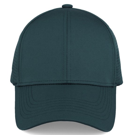 Daxton Air Cool Tech Hat Ventilated Micro Holes Structured High Profile Baseball Cap, Dusty Teal