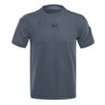 thumbnail image 2 of Men's Swim Shirt Short Sleeve UPF 50+ Sun Protection SPF UV Moisture Wicking Lightweight Quick Dry Rash Guard, 2 of 5