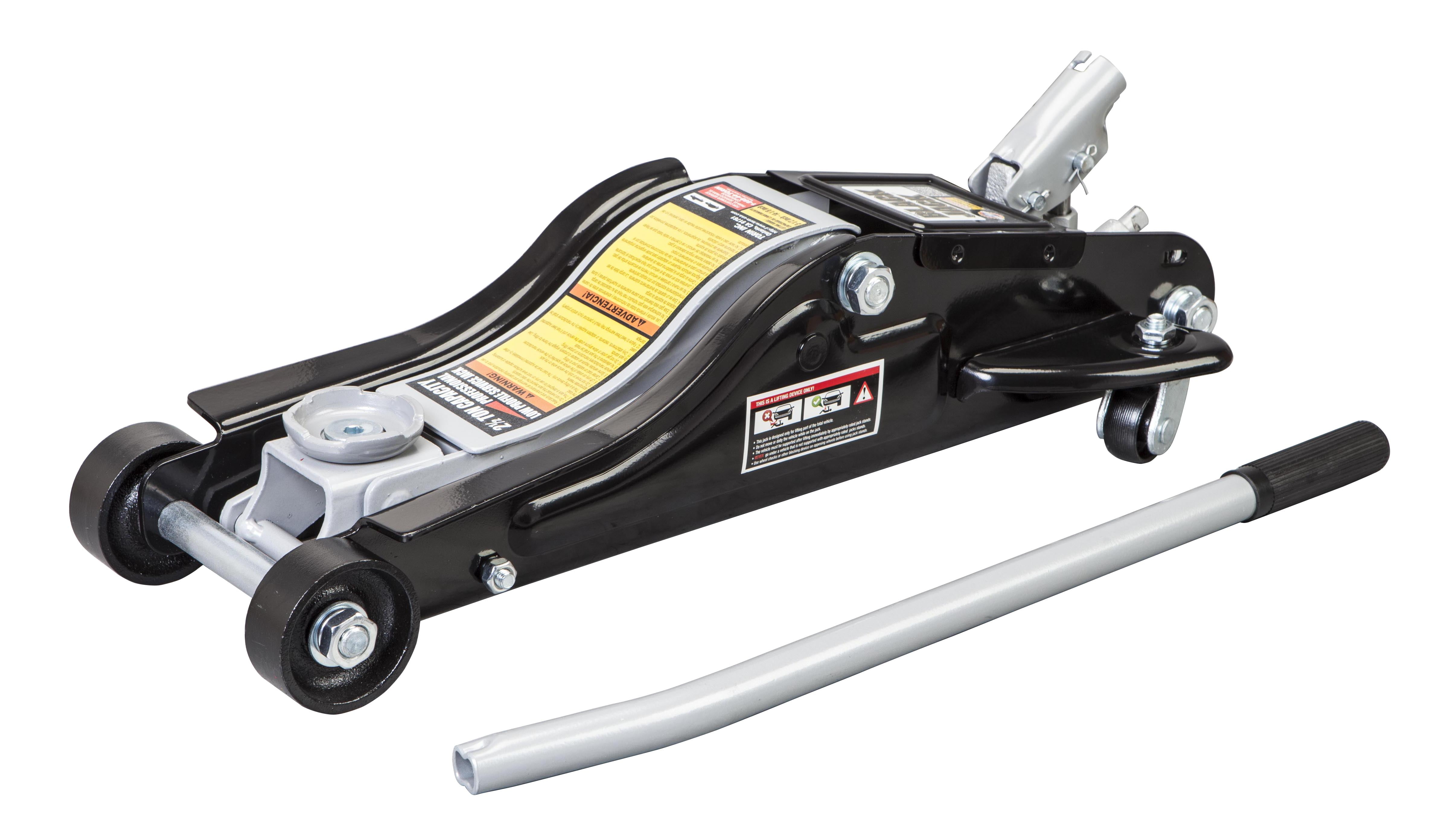 vonnis Boom hangen Black Jack 2.5 Ton Low Profile Floor Jack Black/Silver, T825010W -  Walmart.com