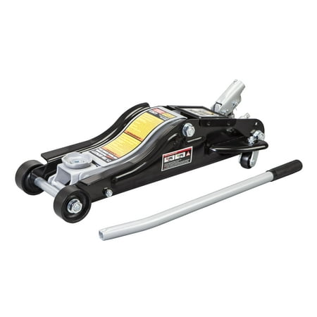 Black Jack 2.5 Ton Low Profile Floor Jack Black/Silver  T825010W