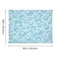 thumbnail image 2 of Tapestry Wall Hanging Repeating Paw Pattern Tapestries Home Decor for Bedroom Aesthetic 60 X40 IN, 2 of 3