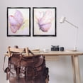 thumbnail image 2 of Stupell Industries Girls Glam Butterfly Wings Animals & Insects Painting Black Floater Framed Canvas Art Print Wall Art, 25 x 31, Set of 2, 2 of 9