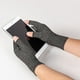 thumbnail image 5 of S 1 par de guantes de conducción con bloque Uv, transpirables, medio dedo, antideslizantes, unisex, guantes de Fitness para deportes al aire libre Qinhai, 5 of 5