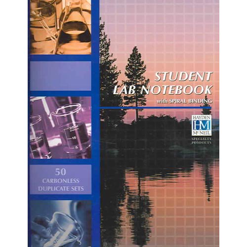 Student Lab Notebook 50 Spiral Bound Duplicate Pages (Other)