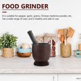 thumbnail image 3 of 1 Set Garlic Press Spice Masher Multi-function Garlic Crush Pot Pestle for Kitchen, 3 of 9