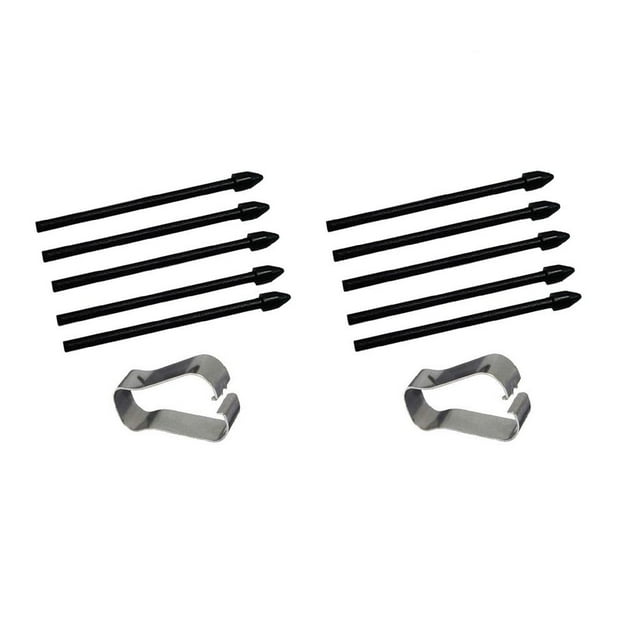 2x 5x / Set Nibs Reemplazo con Fijación Puntas de Lápiz Táctil S6 S7 S7 +, para Note 10, 20, Puntas de Lápiz Piezas Negro CUTICAT Reemplazo de plumillas