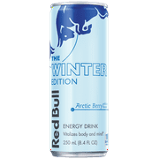 (1 Can) Red Bull Energy Drink, Arctic Berry, 8.4 Fl Oz