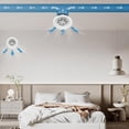 thumbnail image 3 of Grille de Diffusion d'Air Ronde pour Salle de Bain Cuisine Salon, 3 of 4