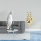 thumbnail image 2 of Figura de resina con gesto de pingüino, estatua creativa de escritorio, adorno decorativo coleccionable para el hogar, la oficina, la sala de estar y, 2 of 8