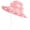 E022-Pink, variant on Baby Fashion Sun Hat Kids Summer Toddler Bucket Hat Wide Brim Adjustable Beach Hats Cute Pattern Thin Hat