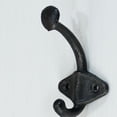 thumbnail image 2 of VIP Metal 3.5 in. Black Double Wall Hook, 2 of 4