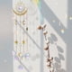 thumbnail image 3 of Carrillón de viento de cristal, atrapasol, decoración colgante de cristal para interiores, decoración de jardín., 3 of 7