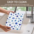 thumbnail image 4 of Placemat, Pioneer Flower Floral Print Pattern Place Mats Table Mat Set Of 2, PVC Washable Placemats for Party Kitchen Dining Decoration, 18x12 Inch, Fade Resistant, 4 of 6