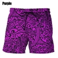 thumbnail image 1 of Tentacules de Mer Short Imprimé 3D Homme Confortable Décontracté Natation Short de Plage Mode Sport Gym Short de Glace, 1 of 5