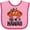 Pink and Fuchsia, variant on Inktastic Take Me to Hawaii Boys or Girls Baby Bib
