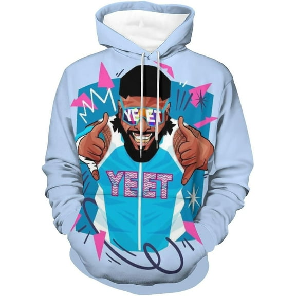 Jey Uso Wrestler logo Hoodies Fashion Clothes Casual Harajuku Sweatshirts Women/Men Hoodie Sweatshirt With Pocket 3D Double-Sided Printed Drawstring Sweatshirt