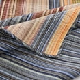 thumbnail image 5 of Greenland Home Katy Juego De Edredón Reversible A Rayas, 100% Algodón, Ropa De Cama King/Cal King De 3 Piezas, 5 of 5