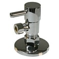 thumbnail image 4 of Westbrass 20" Flat Head Toilet Supply Kit with Round Handle 1/4-Turn Angle Stop, Polished Chrome, 4 of 8