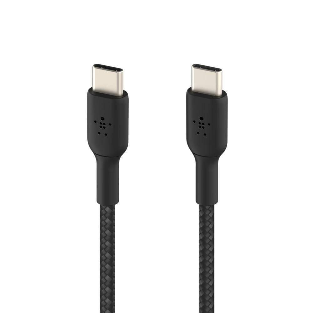 Câble USB-C vers USB-C à gaine tressée BOOST↑CHARGE