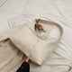 thumbnail image 2 of Bolso Hombro para Mujer Hobo Con Lazo Media Cuero PU Desplazamientos () Blanco, 2 of 8