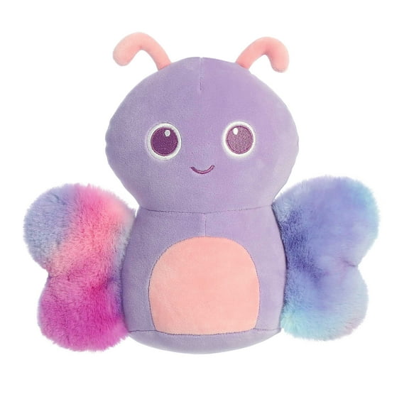 Aurora - Small Purple Squishiverse - Squishy Hugs 8" Butterfly - Adorable Stuffed Animal