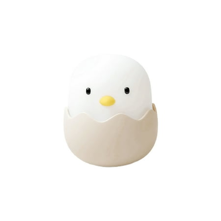 

Eggshell Chicken Night Light Night Lamp Chick White Silicone Light Chicken Led for Kids