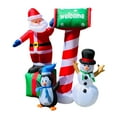 thumbnail image 3 of jifeng Christmas Inflatables Collections Christmas Decoration Patio with LED Lights E, 3 of 9
