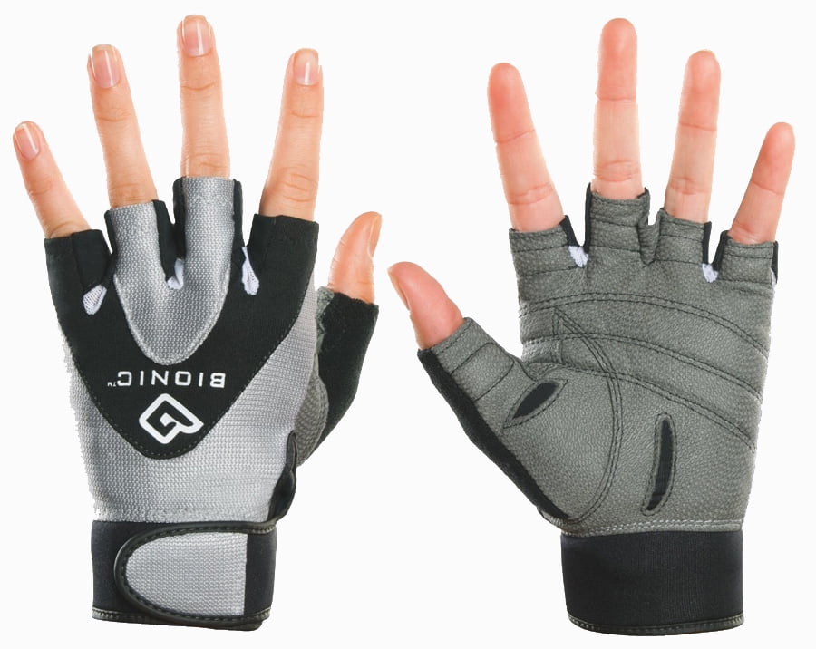 Bionic Women's StableGrip Half Finger Fitness Gloves Small