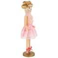 thumbnail image 4 of 15.5" Pink Tutu Blonde Wooden Ballerina Wooden Christmas Nutcracker, 4 of 4