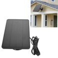 thumbnail image 1 of Solar Panel Charger for  Doorbell 10W IP66 Water Proof Solar Power Panel with 9.8ft Cable for Video Doorbell 2 3+ 4 Plus 2K Camera, 1 of 7