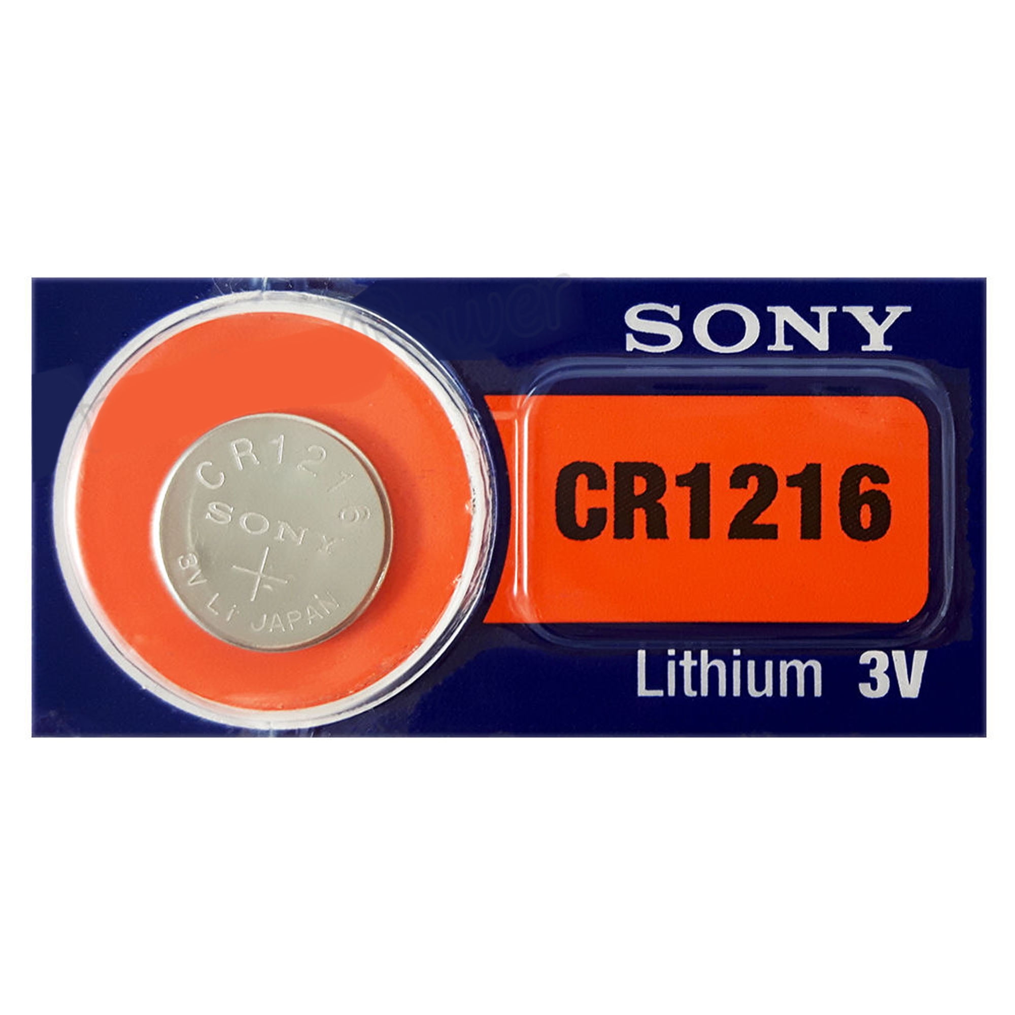 CR1216 Sony 3 Volt Lithium Coin Cell Battery (On a Card) Walmart Canada