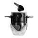 thumbnail image 3 of Filtros de malla reutilizables para colador de café, soporte para café y té con cucharas. Negro, 3 of 9