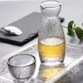 thumbnail image 4 of 1 juego de vasos de vino de estilo japonés, kit de ollas de sake creativas (transparente), 4 of 5