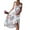 Multicolor, variant on PATLOLLAV Summer Pregnant Womens Clothes Ruffled Ink Print Hanging Bandwidth Loose Maternity Dress