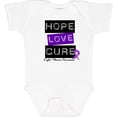 thumbnail image 3 of Inktastic Cystic Fibrosis Hope Love Cure Boys or Girls Baby Bodysuit, 3 of 5