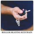 thumbnail image 2 of RUNROTOO 4Pcs Roller Skate Accessories Compact Design Keyring Pendant For Daily Use 1.9x0.9x0.4in, 2 of 8