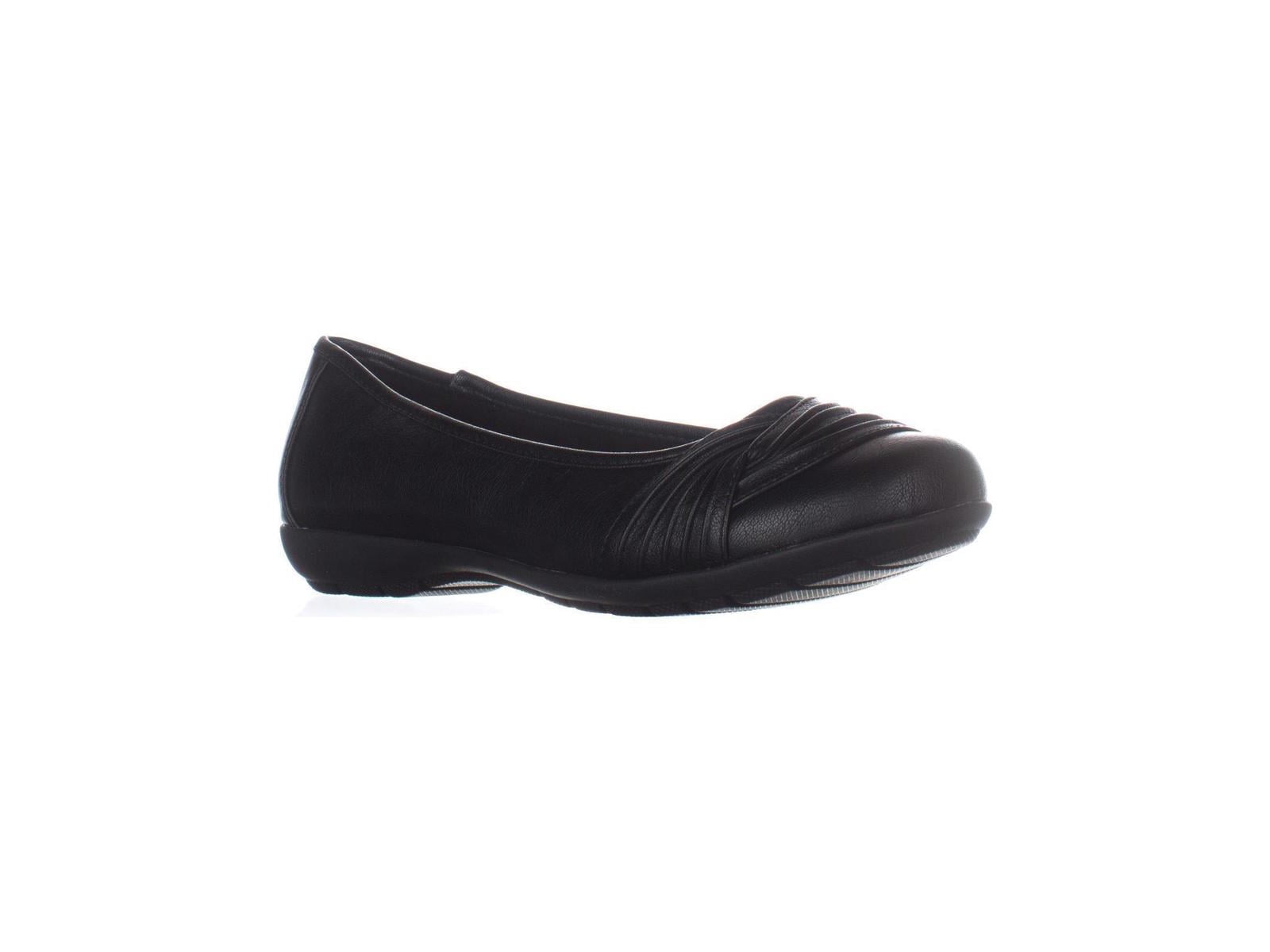 White Mountain Womens Sable Round Toe Ballet Flats