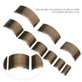 thumbnail image 3 of Leather End Cutter Leather V Shape Punch DIY Tool DIY Leather Craft Half-round Punch Cutter For DIY Handwork Strap Belt Bag Leather Wallet, 3 of 8