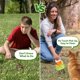 thumbnail image 5 of Recogedor de excrementos para perros, recogedor de excrementos portátil 2 en 1 para perros pequeños y medianos, pala flexible de 4 puntas para excrementos de perro, 5 of 5