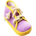 thumbnail image 1 of Dog Squeaky Toy, Durable Dog Shoe with Rope Toy Interactive Pet Teeth Chewing Toy for Small Medium Dogs Cats Puppy, 1 of 3