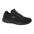 thumbnail image 2 of Tenis Hombre SKECHERS Memory Foam Running Transpitables negro 28, 2 of 4