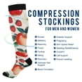 thumbnail image 2 of FORMRS Womens Knee High Socks Casual Long Thick Travel Daily Wear, 2 Pairs, Strawberry Pattern, 2 of 6