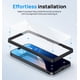 thumbnail image 3 of Protector de pantalla BXYJY para iPhone 16 Pro Max (paquete de 2), cristal, 3 of 7